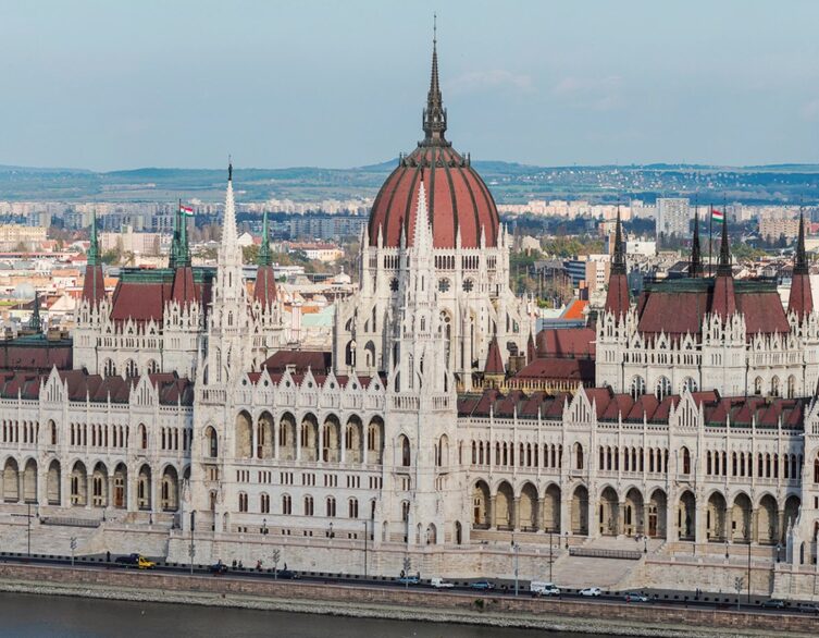 Hungarian Parliament building: symbol of democracy and Budapest