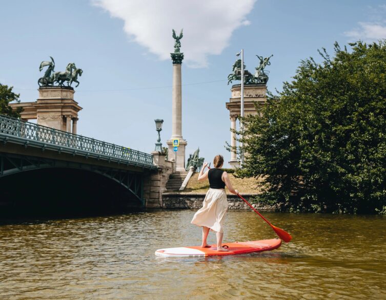 Stay Active and Cool in Budapest's Hot Weather with SUP and SUP Yoga