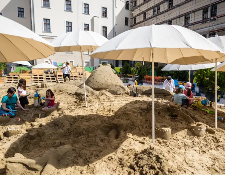 The Summer With A Sandcastle Party!