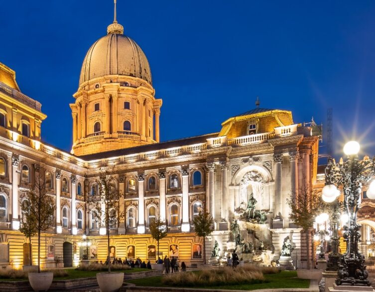 The Hungarian National Gallery in Budapest