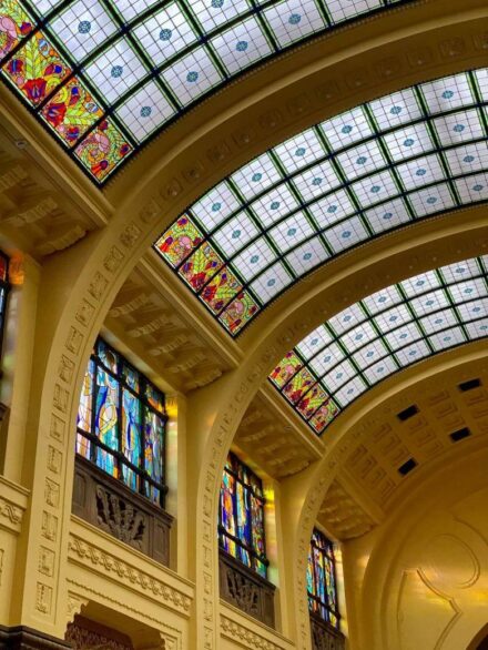 Stained glass windows