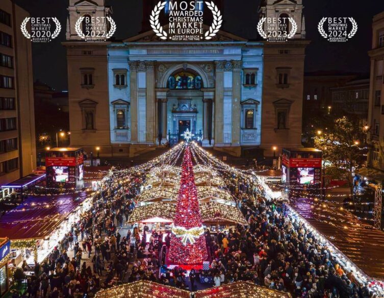 Advent Bazilika in Budapest Crowned "Best Christmas Market of All Time"