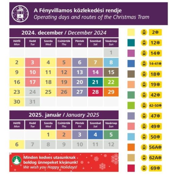 Light Tram Timetable in 2024