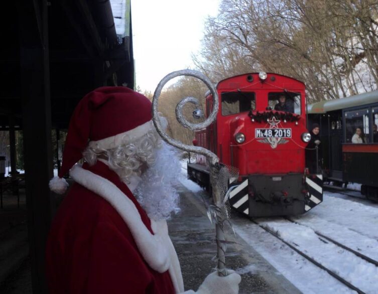 Magical Winter Holiday Trains in Budapest