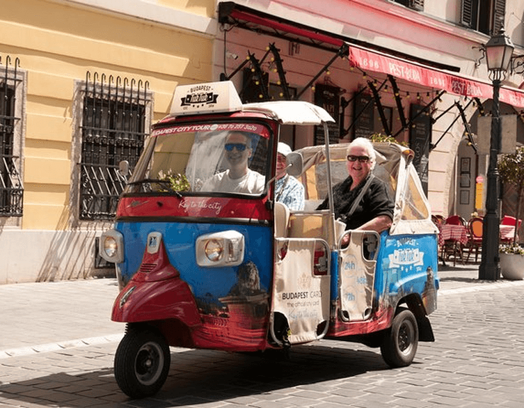 Tuk tuk in Budapest