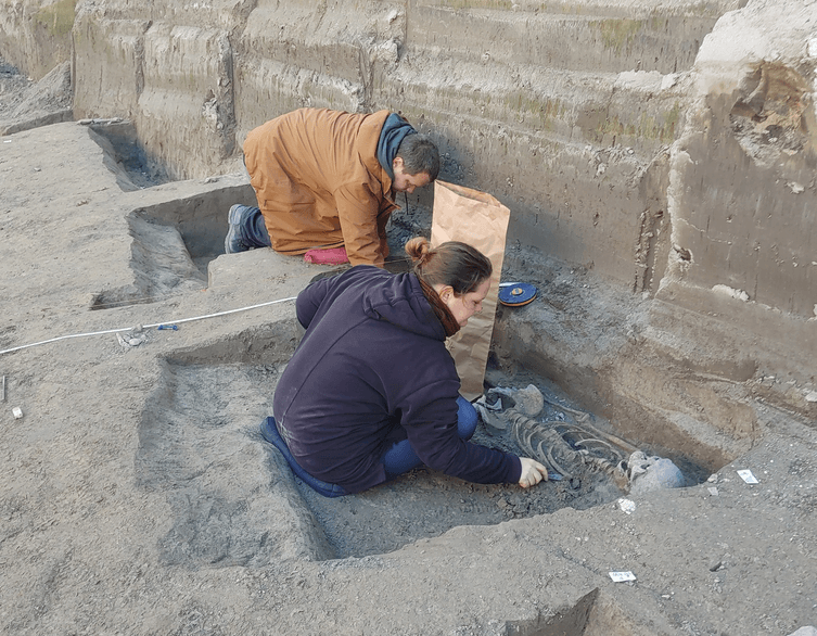 History in Budapest: Archaeological Excavation In The City Center