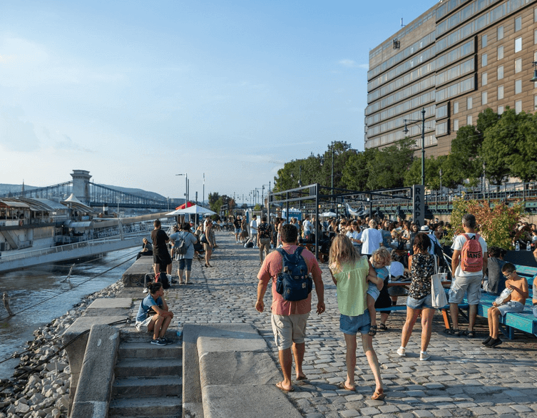 Budapest's Pest Embankment Opens Again in 2025: Fun, Sun, and Riverside Adventures!