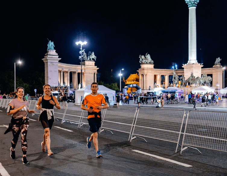 Nighttime Sports at The Night of Movement 2025 in Budapest