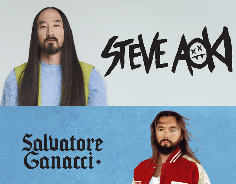 Steve Aoki and Salvatore Ganacci at Budapest Park: One Epic Night of Electronic Music