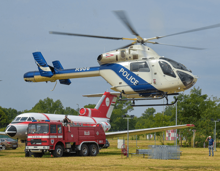 V. Blue Light Vehicle Meeting at Aeropark Budapest