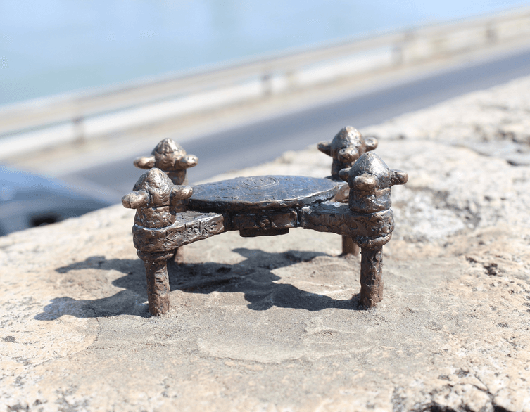 A Mysterious Drone Sculpture Emerged on the Bem Embankment in Budapest