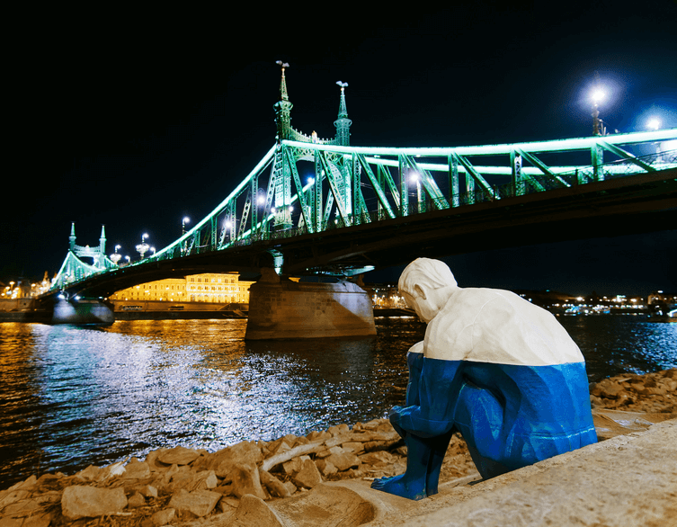 The Restored Statue by the Danube: A Silent Plea for Men's Mental Health in Budapest