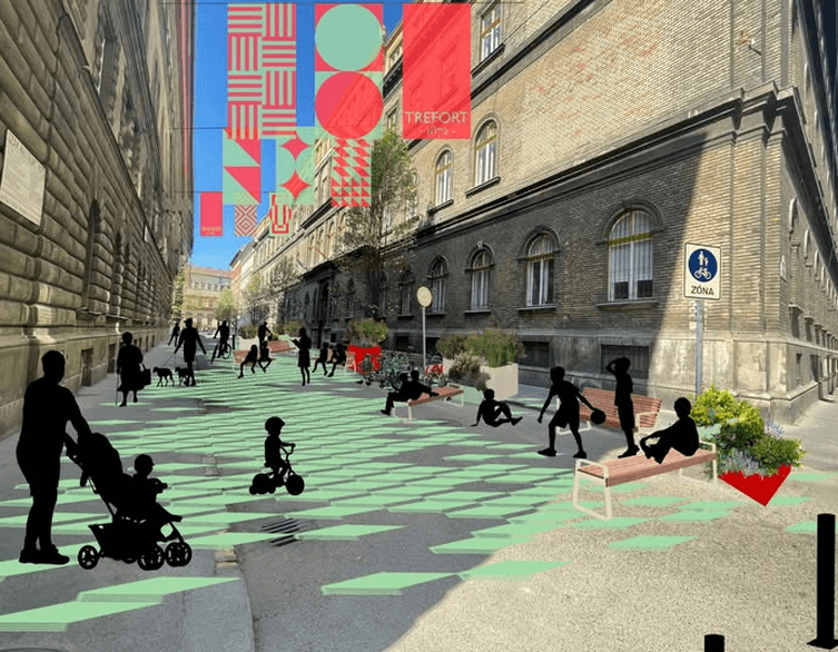 Budapest Makes History Today: Join the City's First School Street Paint Party!