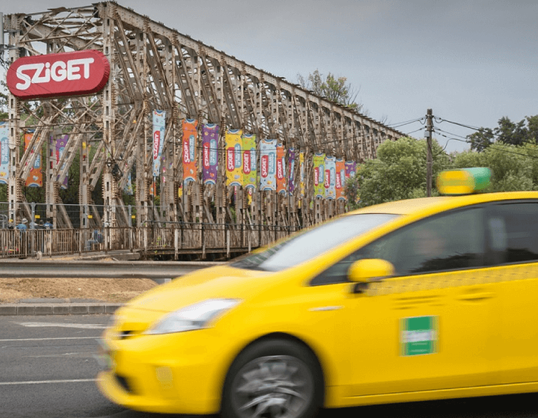 Budapest Taxi Crackdown During Sziget Festival 2025