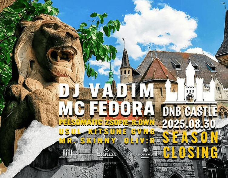 Don't Miss the Ultimate Drum & Bass Experience: DNB CASTLE Season Closing Returns to Budapest