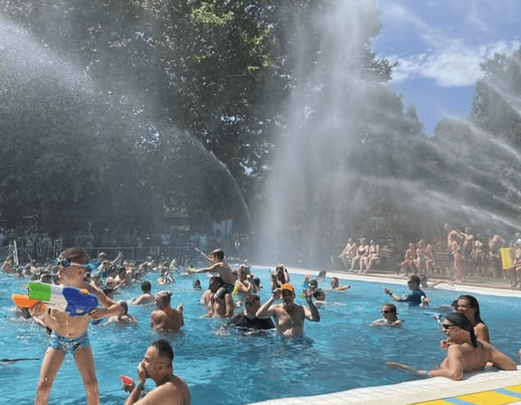 Join Hungary's Epic National Water Gun Battle: A Record-Breaking Event Across Budapest's Thermal Baths