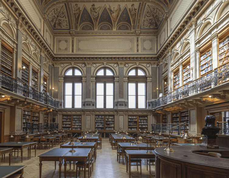 Budapest's Crown Jewel: ELTE University Library Wins Title of Most Beautiful University Library