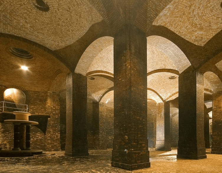 The underground cathedral under Budapest