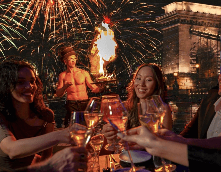 VIBE Budapest: Where Dining Transforms into Budapest's Most Spectacular Night Experience