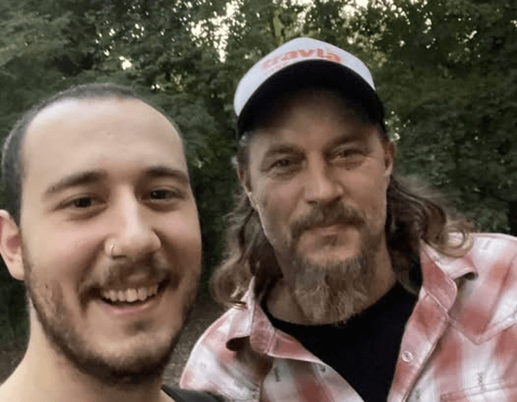 Vikings Star Travis Fimmel Spotted at Budapest's Római Part While Filming Dune with Jason Momoa