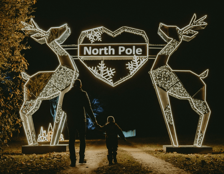 Budapest's Lumina Park Returns with an Enchanting Winter Wonderland