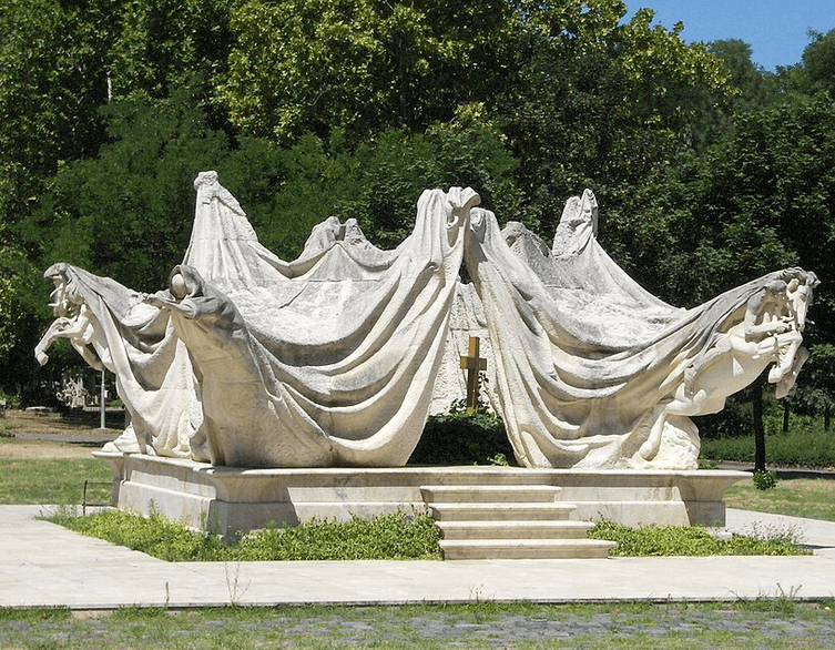 The memorial of József Antall,Hungary's first post-communist prime minister