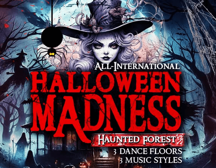 International Halloween Madness at Akvárium Klub