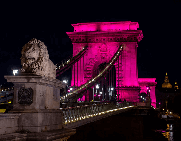 Pink Chain Bridge Walk: Budapest's Most Meaningful Evening Stroll