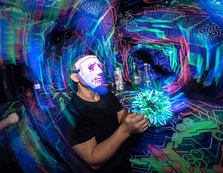 Psychedelic Halloween 2025: TesseracTstudio Night in Budapest