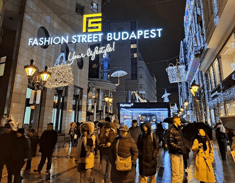 Budapest’s Fashion Street Surpasses Váci utca as the City’s Most Expensive Shopping Destination in 2025