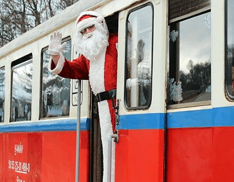 Discover the Santa Claus Train Ride on Budapest’s Children’s Railway