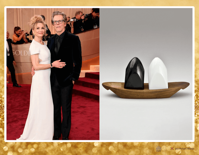 Kevin Bacon and his wife Kyra Sedgwick - Salt and pepper