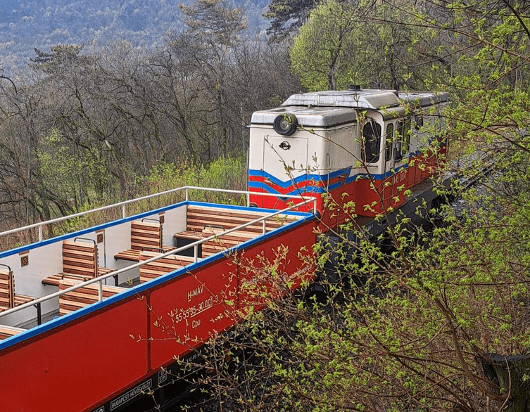 Budapest Children’s Railway Panoramic Carriage