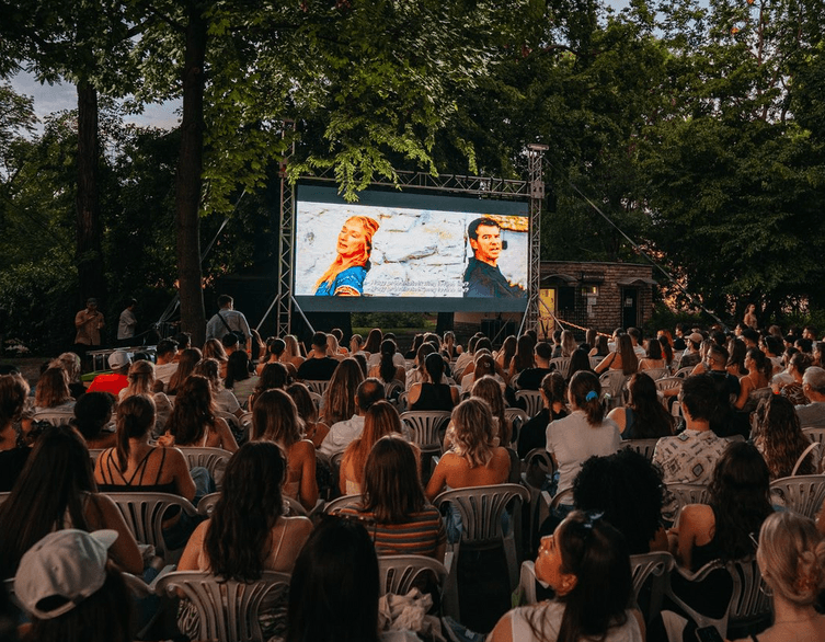 Open-Air Cinema in Budapest