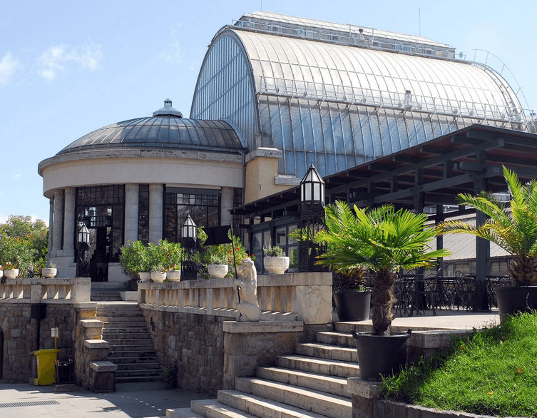 Palm House at the Budapest Zoo & Botanical Garden