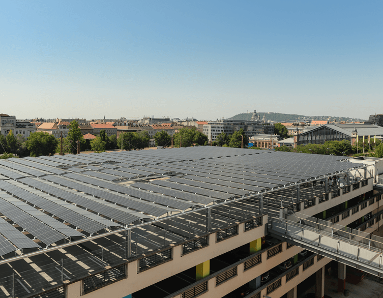 Westend Shopping Center Rooftop Solar Park